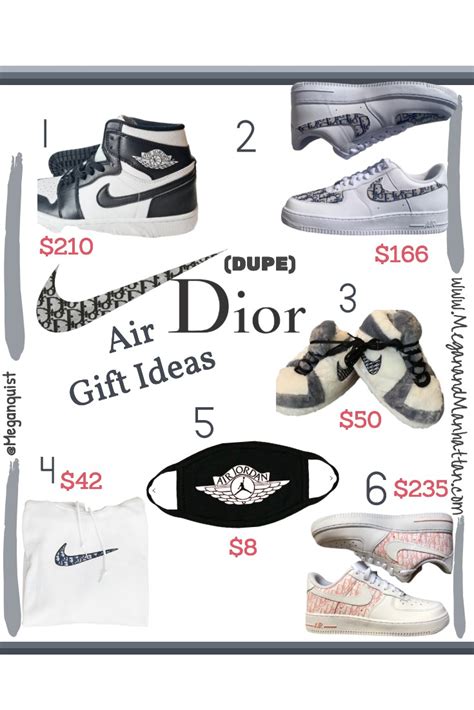 jordan dior dupe gifts